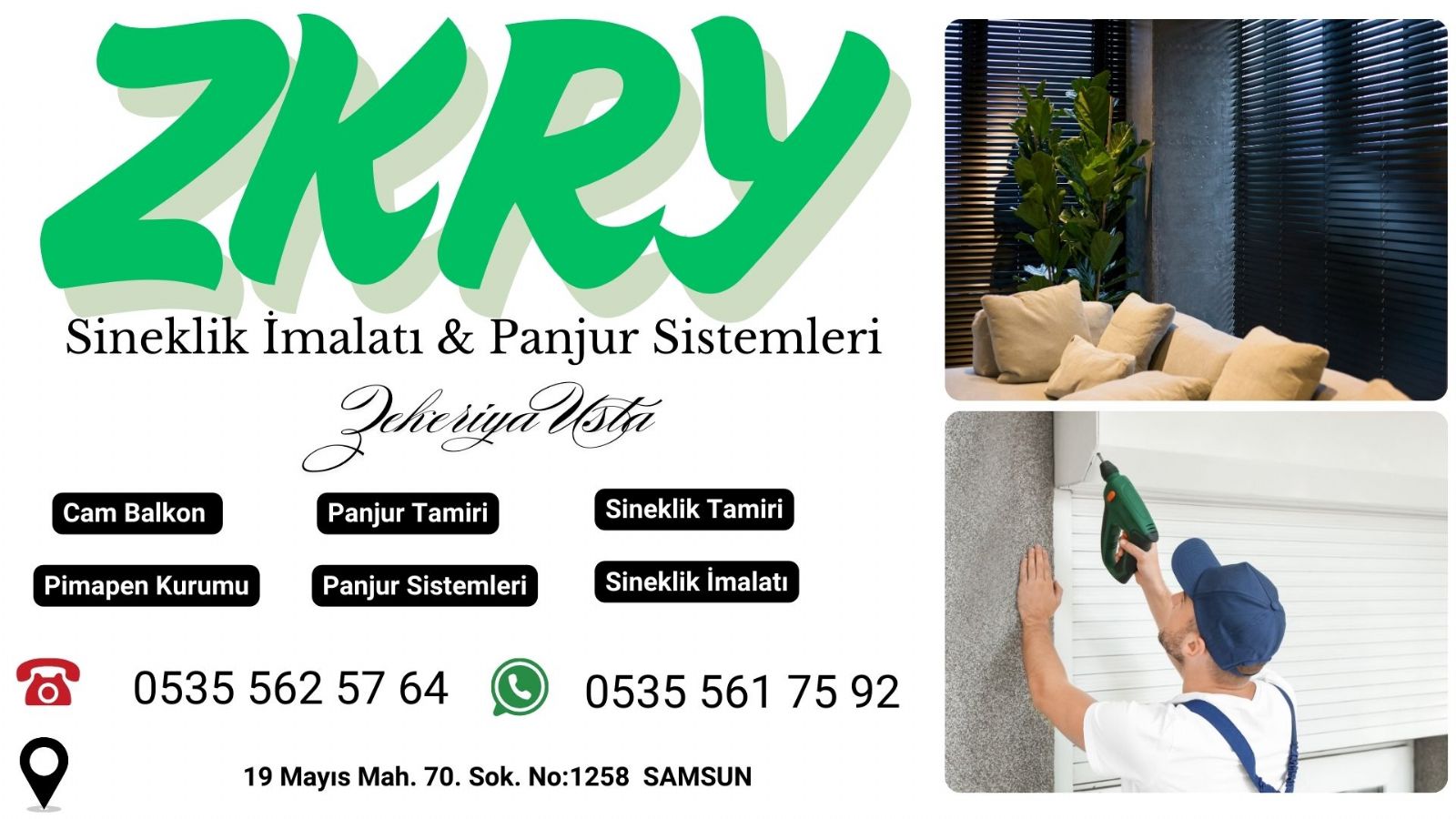 Samsun Kepenk Tamiri